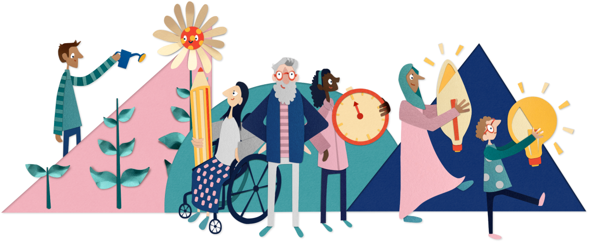 Tender RE:SET illustrations by Ellie Ross-Wilkinson