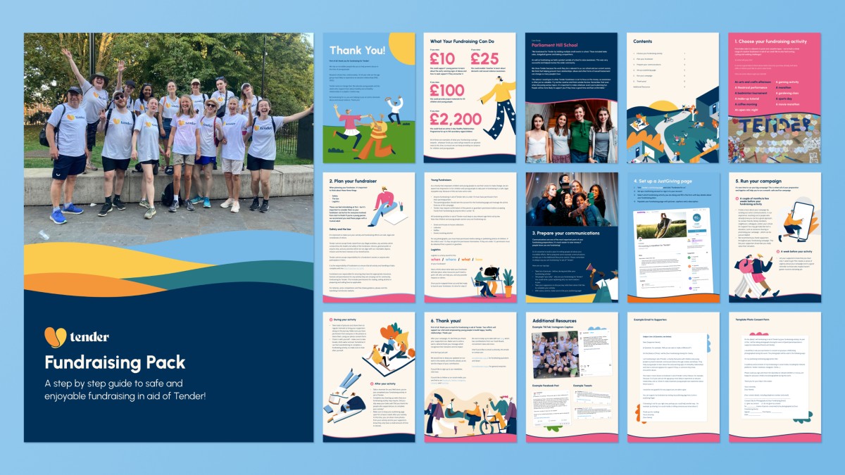 Tender Fundraising Pack