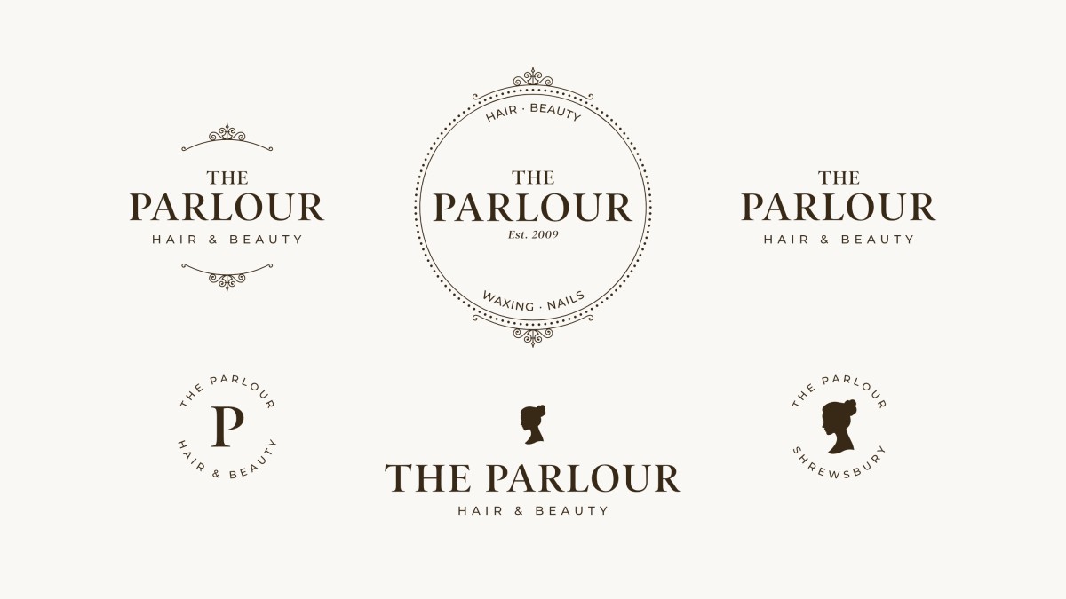 Parlour logo lockups